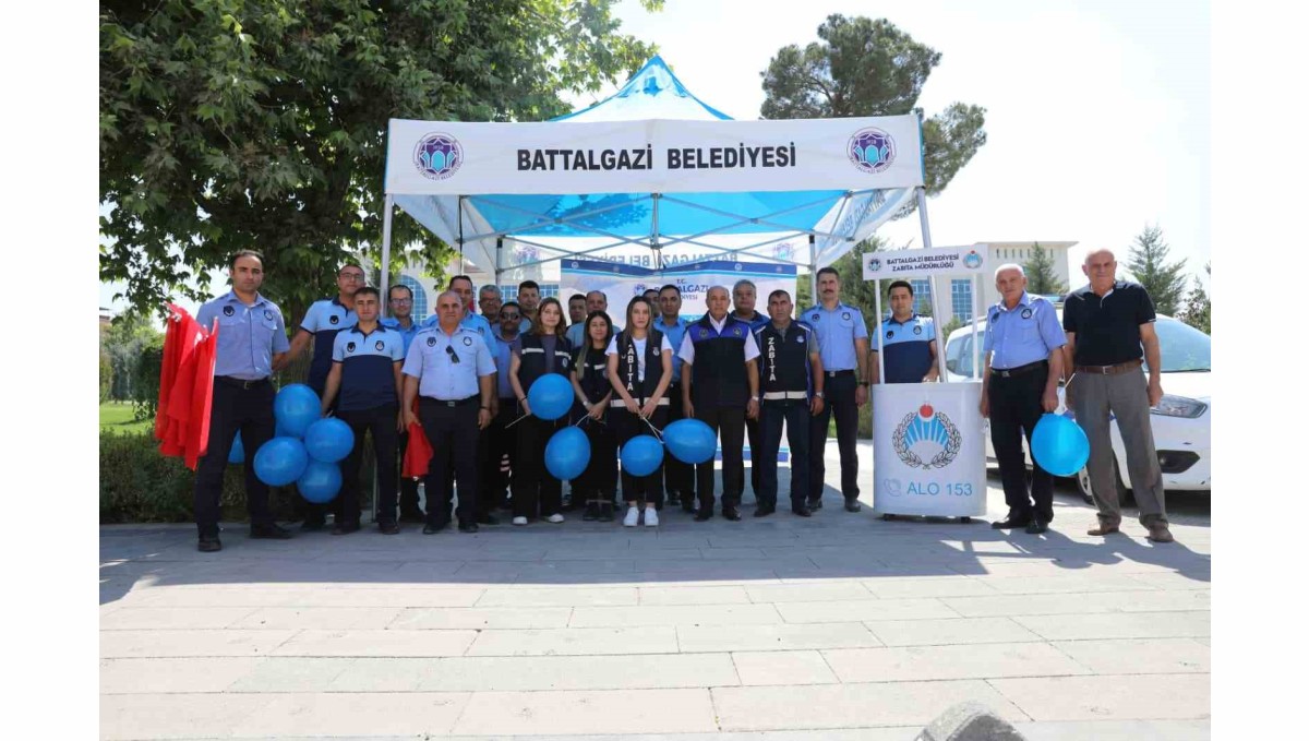 Battalgazi'de Zabıta Haftası kutlandı