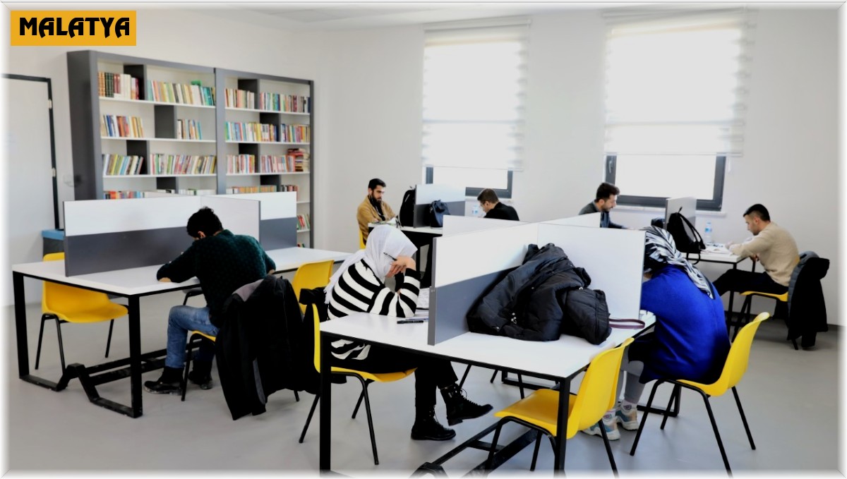 Battalgazi'deki Ahmet Kekeç Kütüphanesi'ne yoğun ilgi