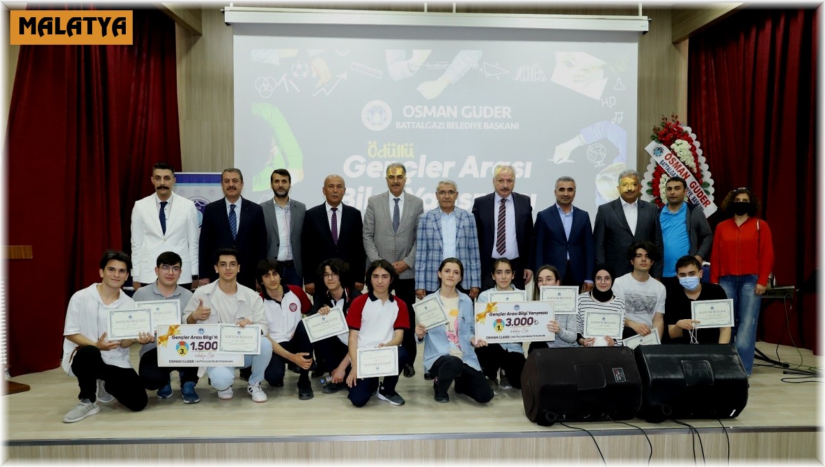 Battalgazi'deki bilgi yarışması büyük finalle sona erdi