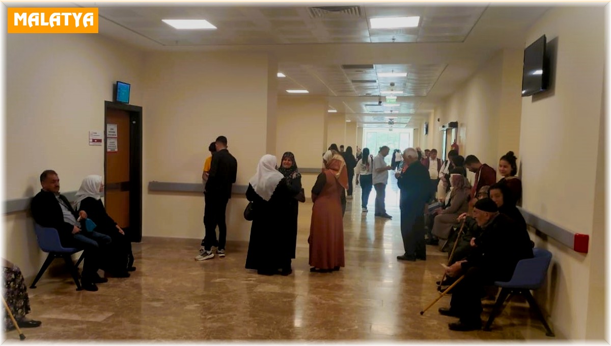 Battalgazi Devlet Hastanesi tam kapasite hizmetini sürdürüyor