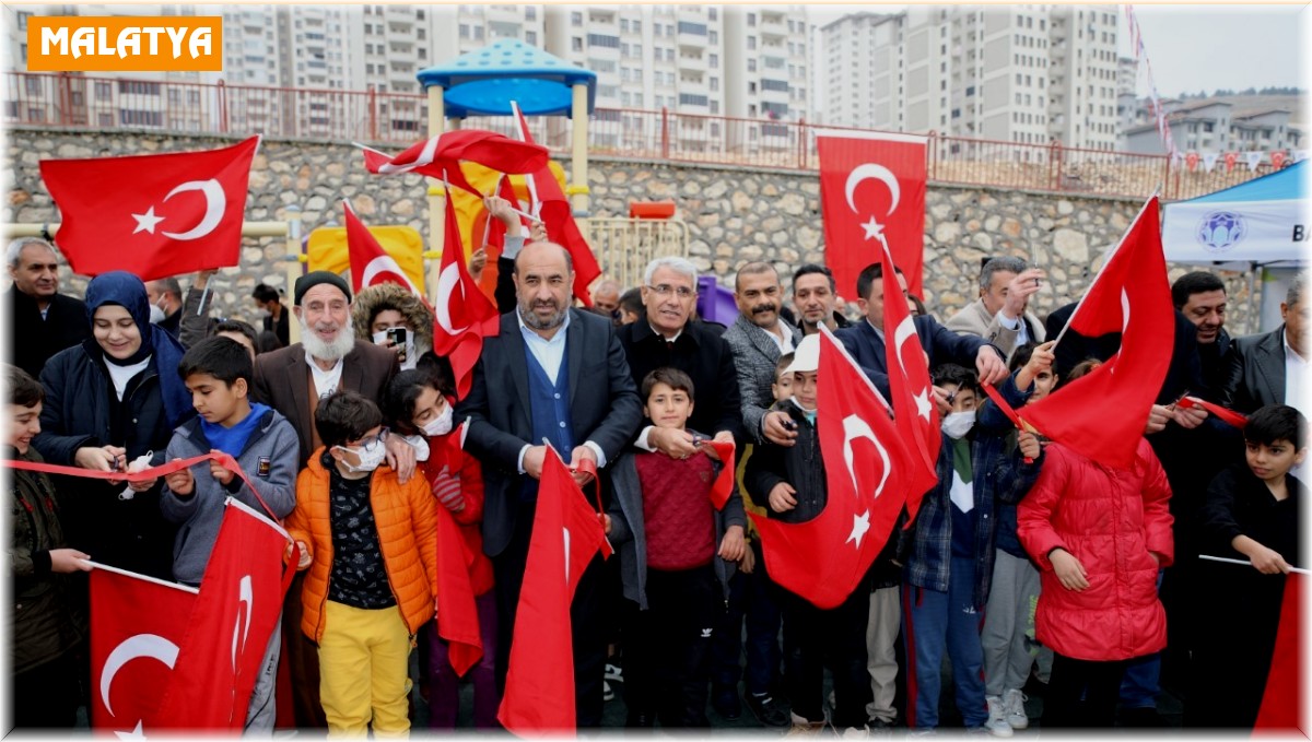 Battalgazi'ye 5 bin metrekarelik yeni bir park daha kazandırıldı