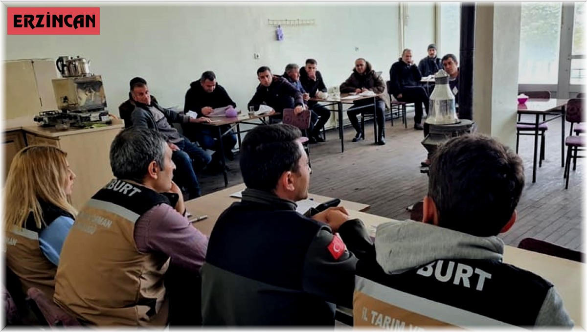 Bayburtlu çiftçilere eğitimler devam ediyor