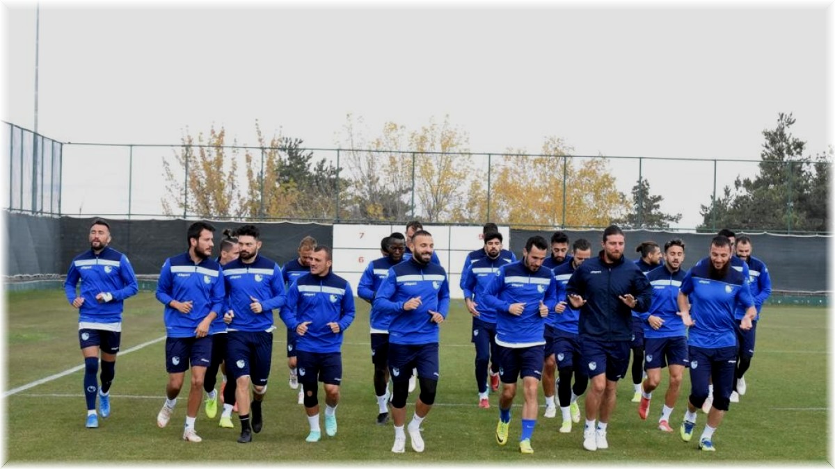 BB Erzurumspor Altınordu mesaisini sürdürdü