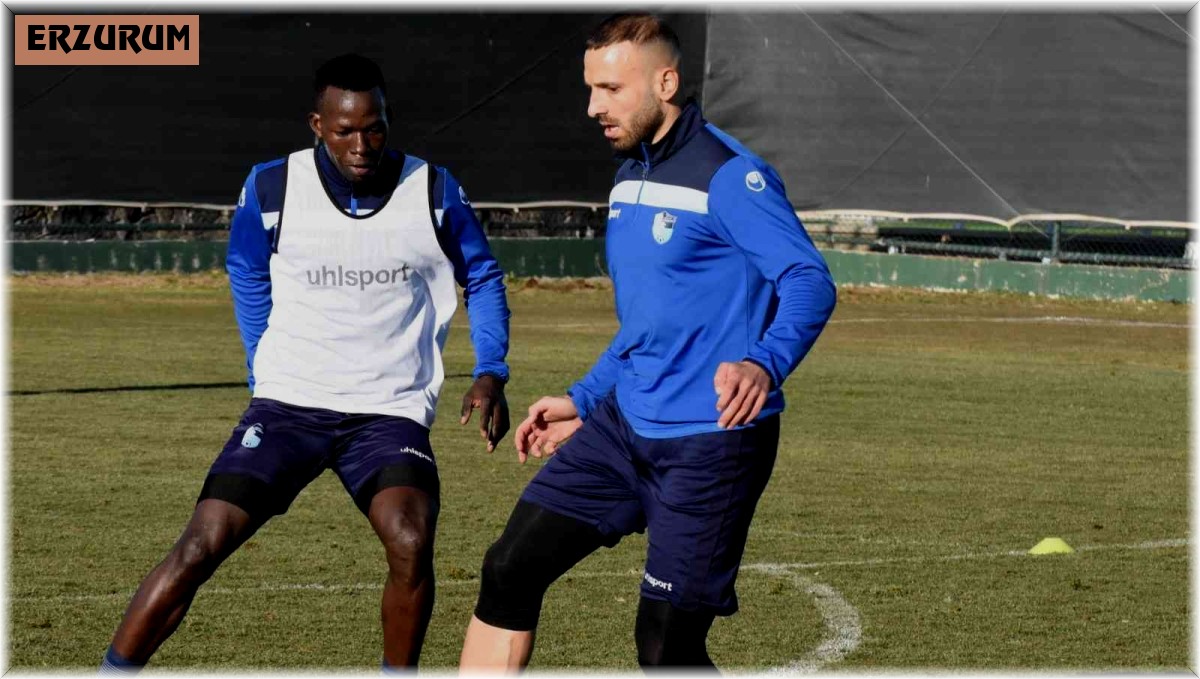 BB Erzurumspor, Boluspor maçının hazırlıklarını tamamladı