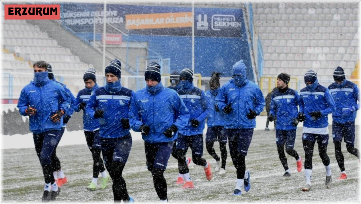 BB Erzurumspor'da Bandırmaspor maçı hazırlıkları sürüyor