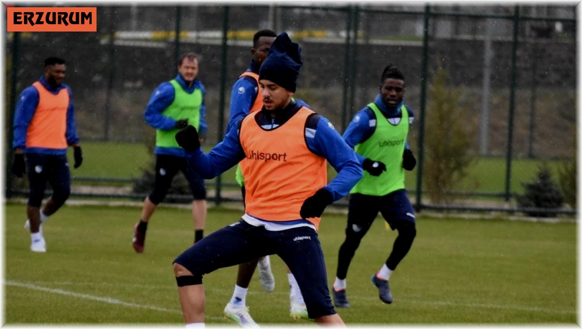 BB Erzurumspor'da Gençlerbirliği maçı hazırlıkları