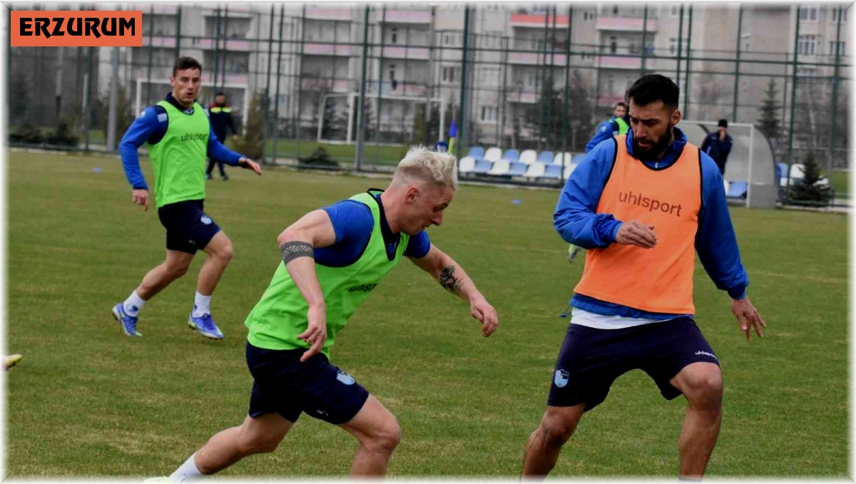 BB Erzurumspor'da Kocaelispor maçı hazırlıkları