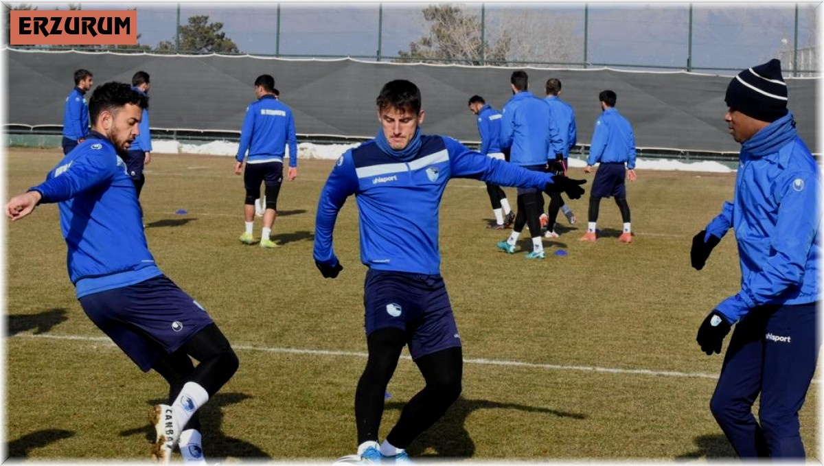 BB Erzurumspor, Gençlerbirliği maçı hazırlıklarını tamamladı