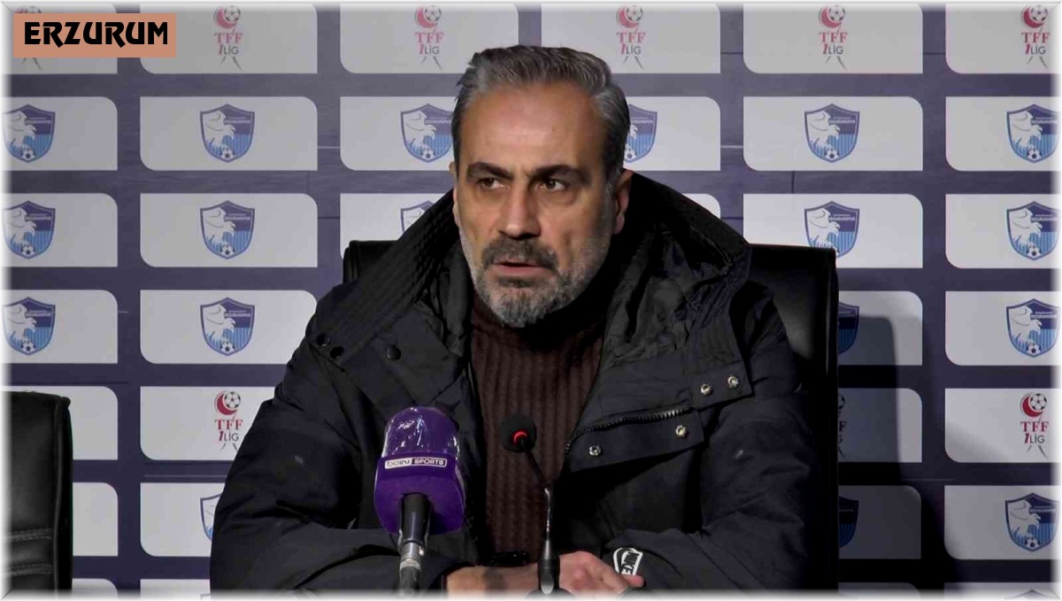 BB Erzurumspor - MKE Ankaragücü maçının ardından