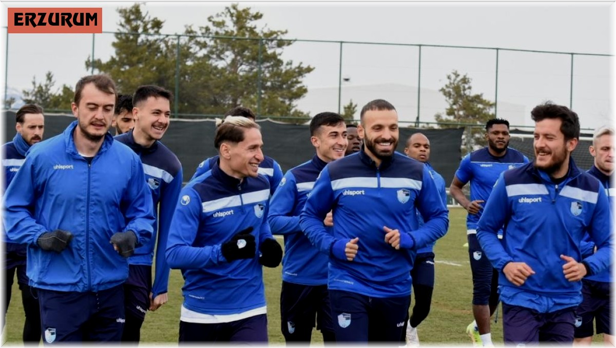 BB Erzurumspor Tuzlaspor maçı hazırlıklarını tamamladı