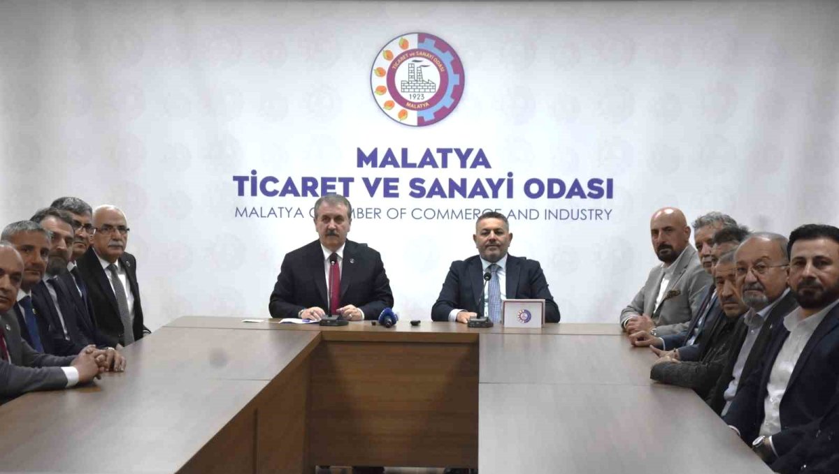 BBP Genel Başkanı Destici'den Malatya TSO'ya ziyaret