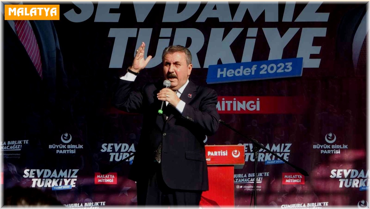 BBP Lideri Destici: "Suriye'de bir terör devleti kurulmasına müsaade etmeyeceğiz"