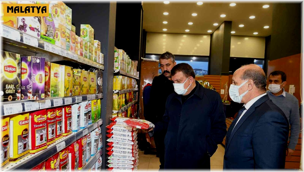 Belediye Başkanı Gürkan, Esenlik Süpermarketleri ziyaret etti