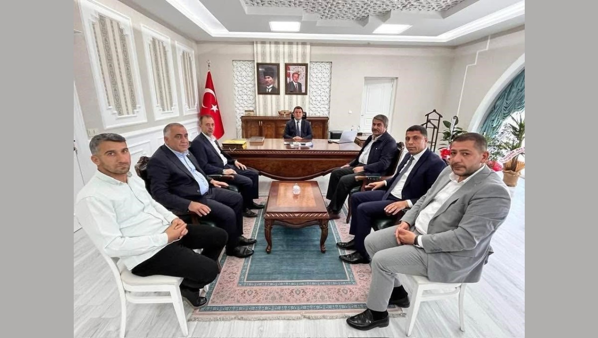 Belediye Başkanlarından Kaymakam Dertlioğlu'na ziyaret