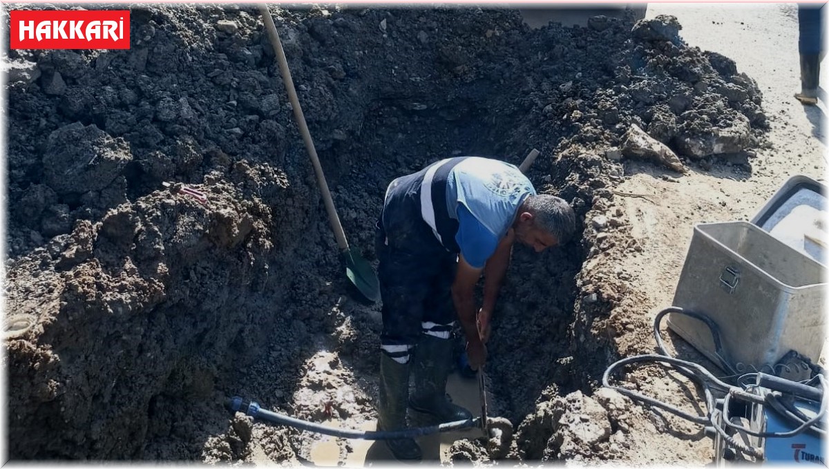 Belediye ekipleri ayda 200 su arızasına müdahale ediyor