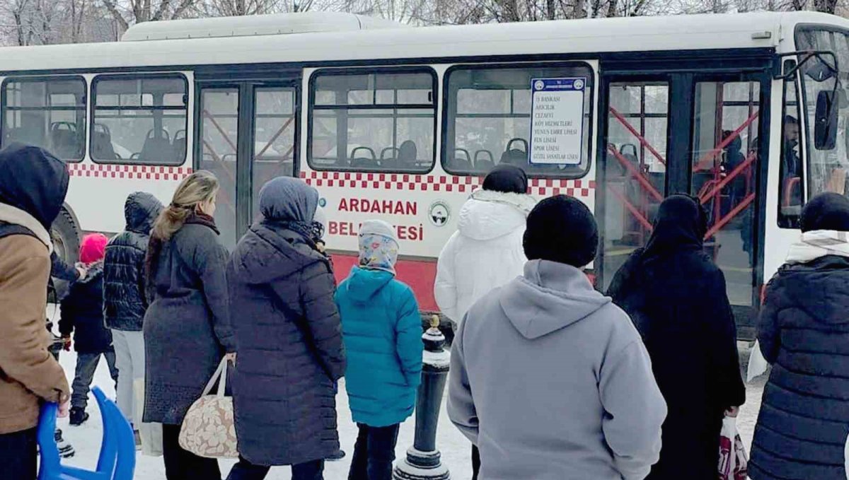 Belediyeden kayak merkezine ücretsiz servis