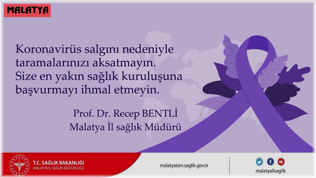 Bentli'den erken teşhis vurgusu