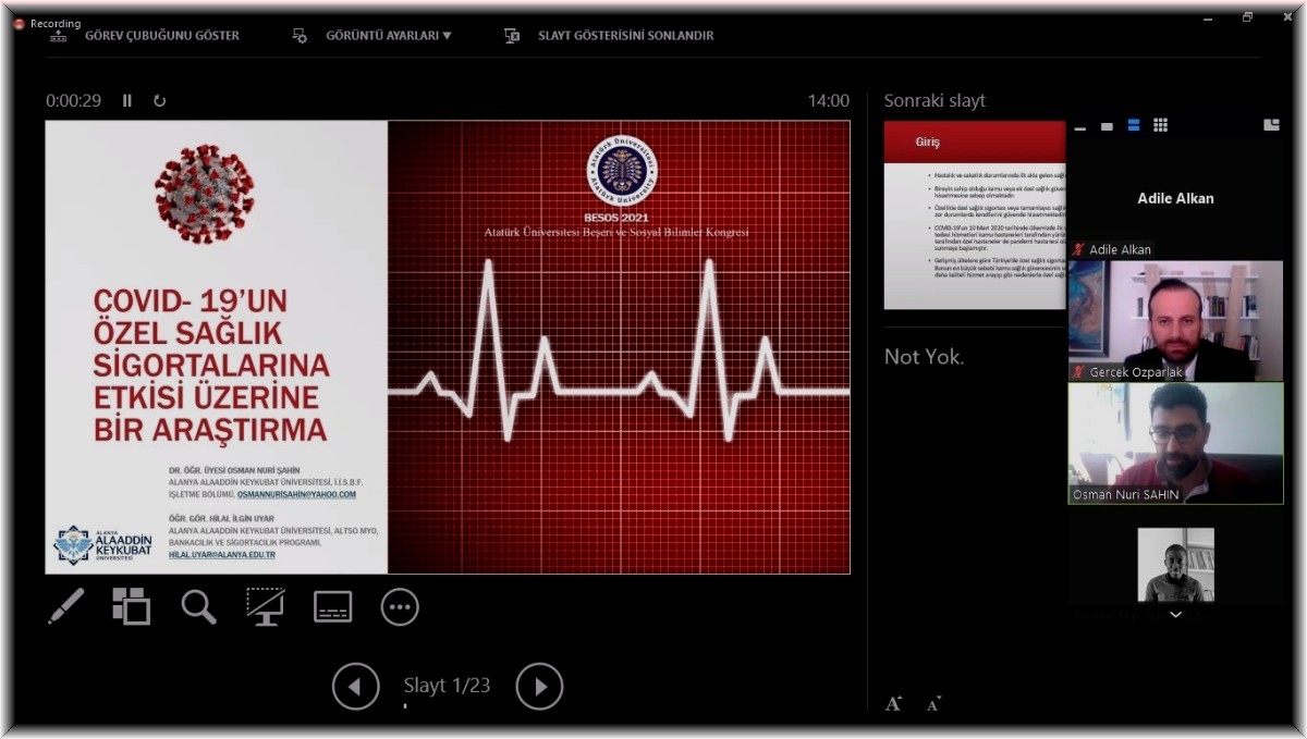 Beşeri ve sosyal bilimler kongresi Atatürk Üniversitesi ev sahipliğinde düzenlendi