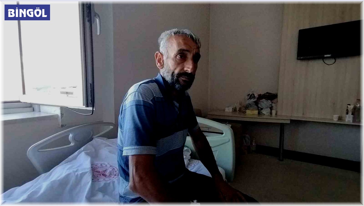 Bıçaklı saldırıda yaralanan Güzel, "Tanımıyorum kendisini, biri arkadan bıçak salladı"