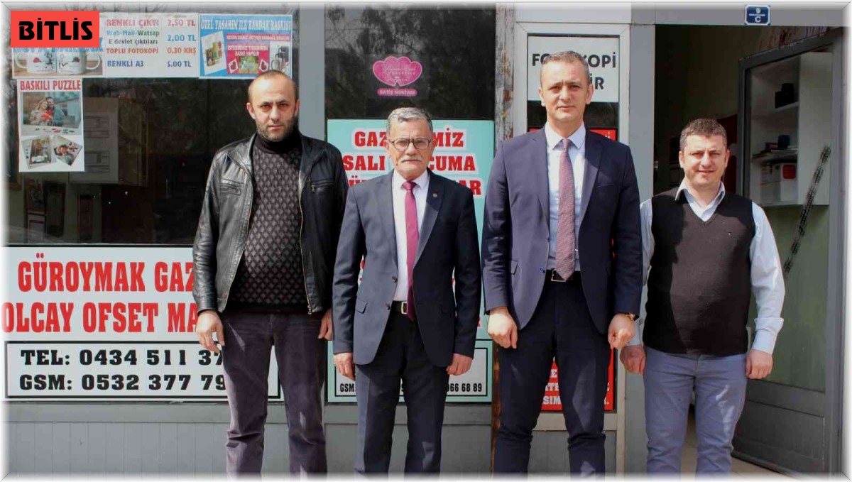 BİK Müdürü Uluçamlıbel'den Kaymakam Cankaloğlu'na ziyaret