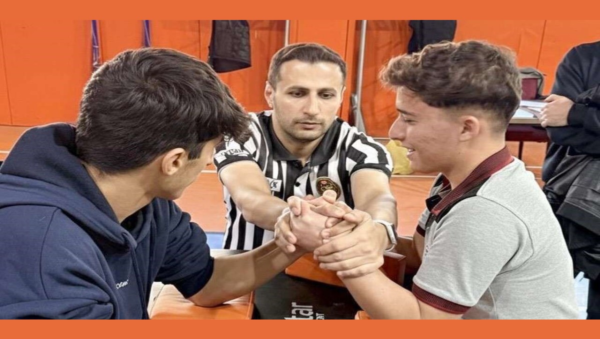 Bilek Güreşi İl Birinciliği Yarışması nefes kesti