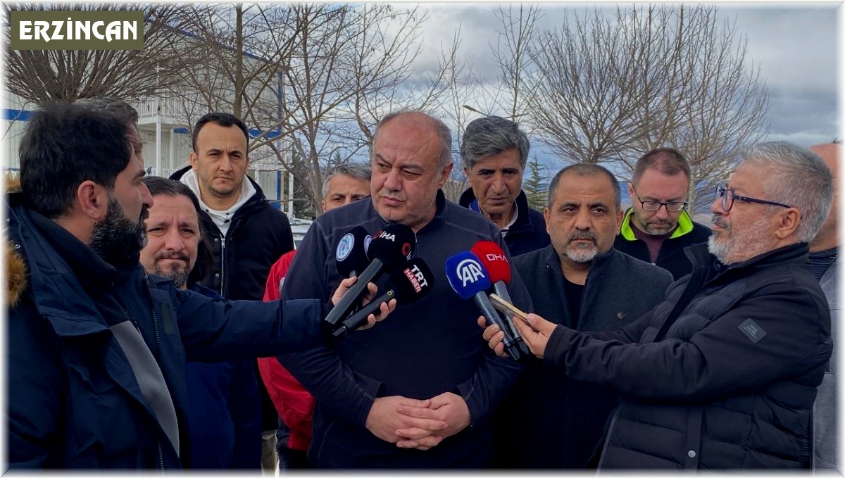 Bilim adamları İliç'teki maden sahasında incelemelerde bulundu