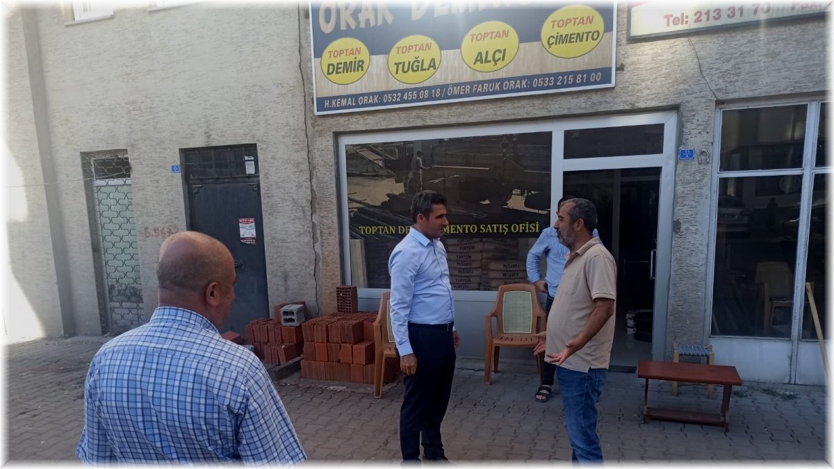 Bingöl Belediye Başkanı Arıkan, esnafla bir araya geldi