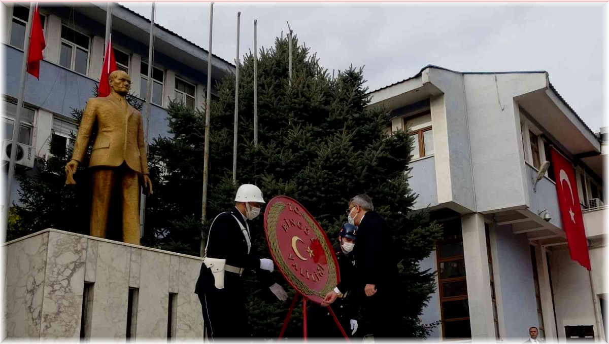 Bingöl'de 10 Kasım Atatürk'ü Anma Günü programı