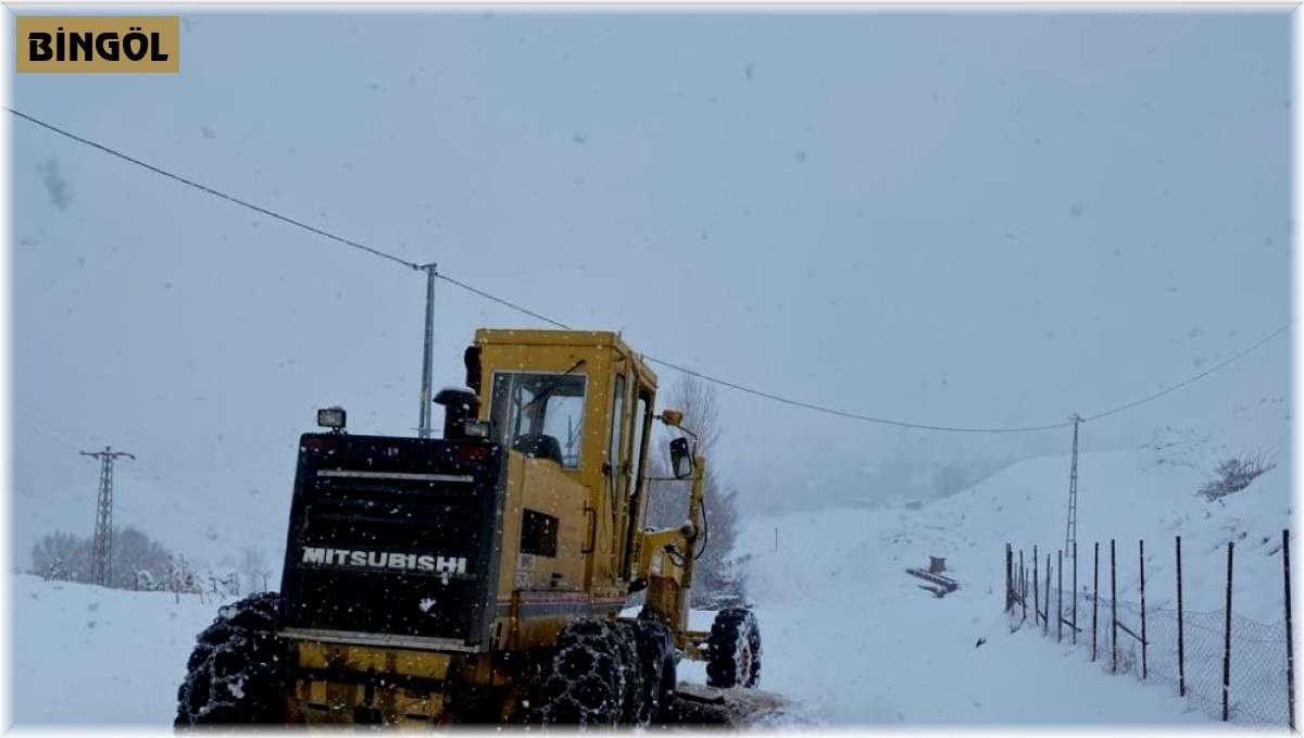 Bingöl'de 115 köy yolu ulaşıma açıldı