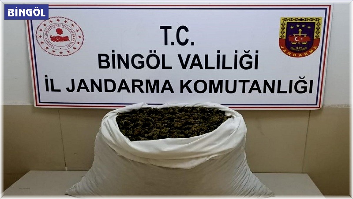 Bingöl'de 13 kilo uyuşturucu ele geçirildi