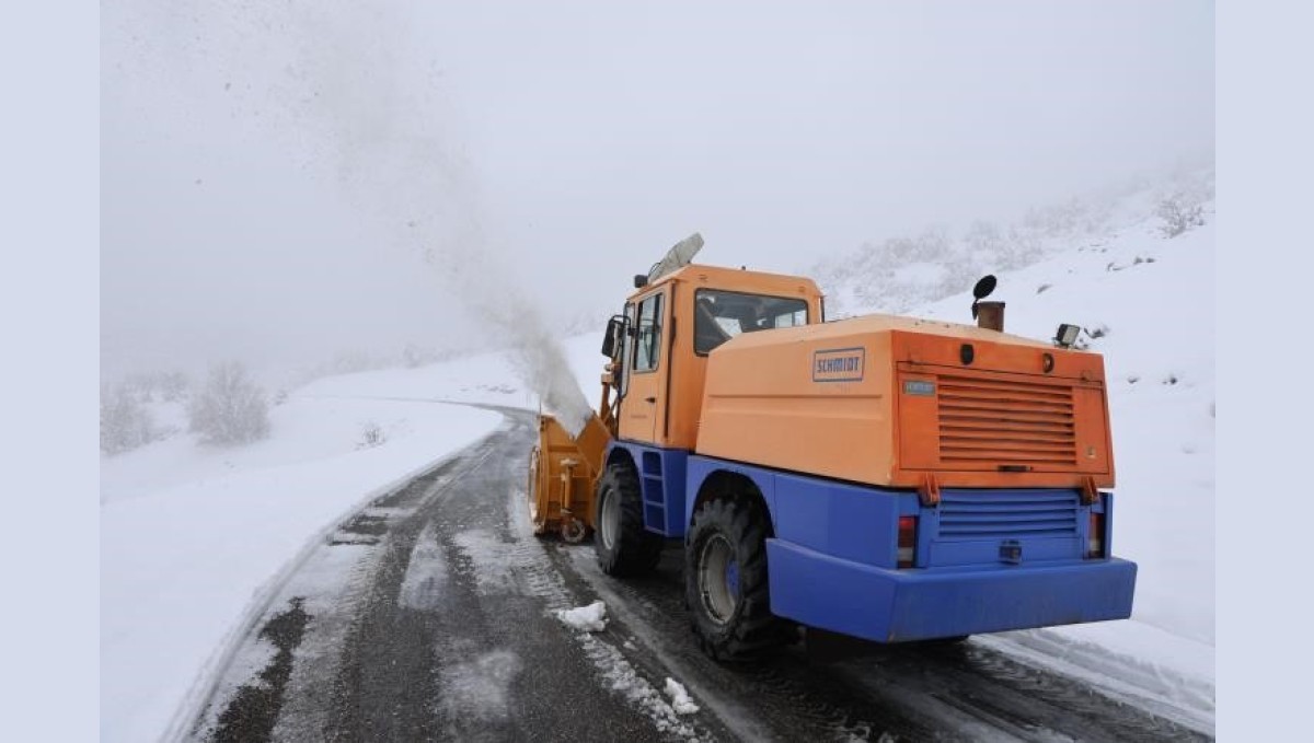 Bingöl'de 130 köy yolu ulaşıma açıldı
