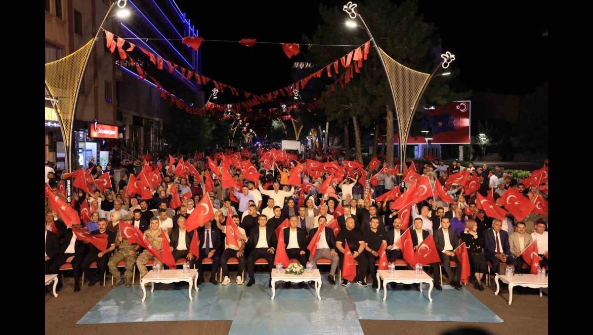 Bingöl'de 15 Temmuz Demokrasi ve Milli Birlik Günü