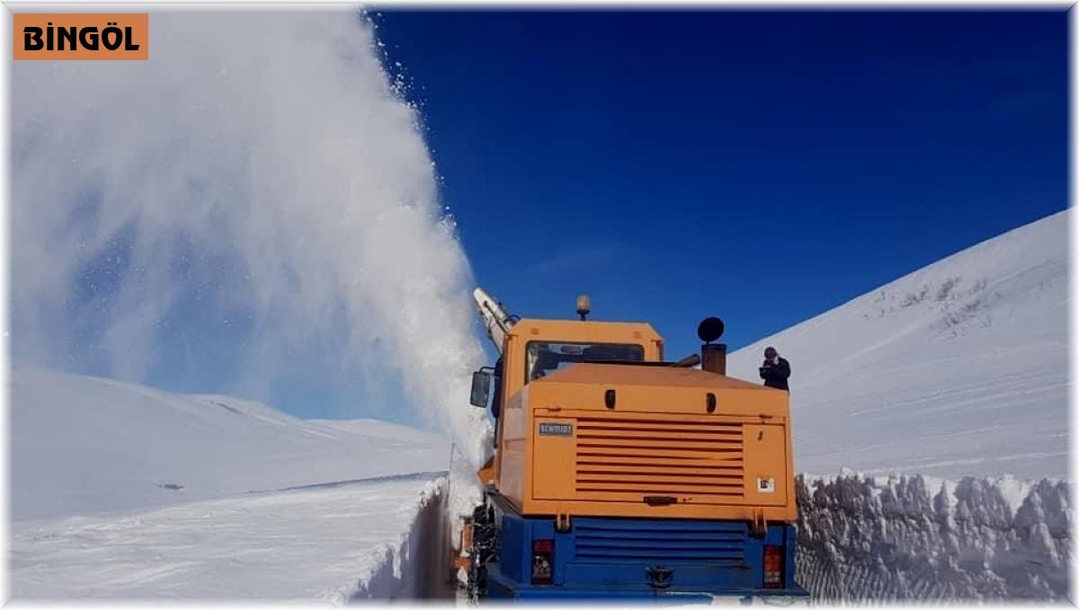 Bingöl'de 159 köy yolu ulaşıma açıldı
