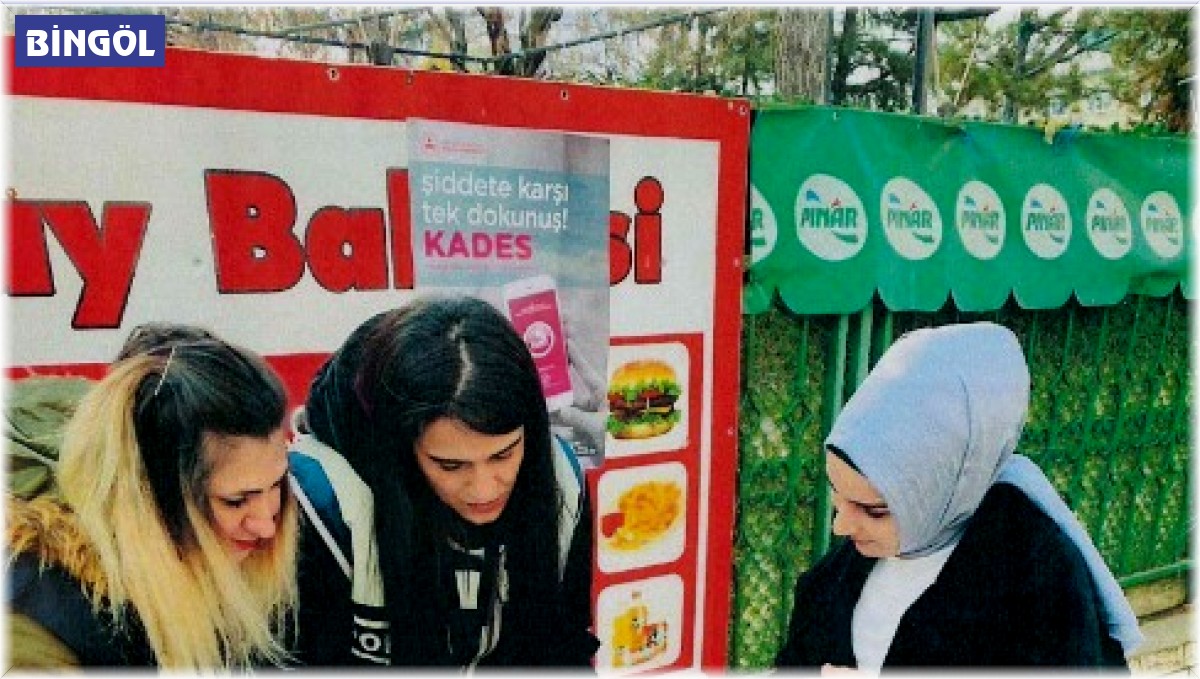 Bingöl'de 180 kadına KADES tanıtıldı