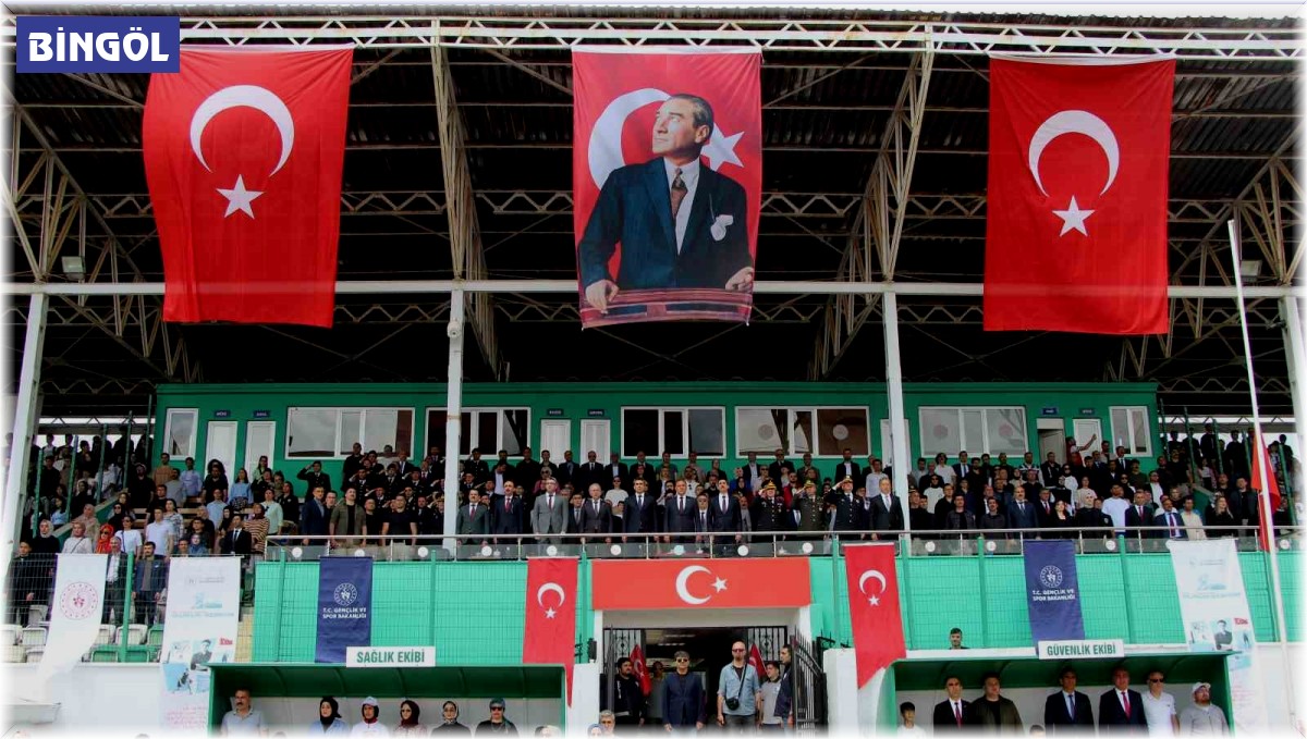 Bingöl'de 19 Mayıs coşkuyla kutlandı