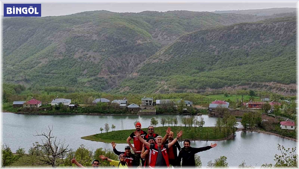 Bingöl'de '19 Mayıs Ruhuyla 19 Kilometre Doğada Yürüyorum' etkinliği