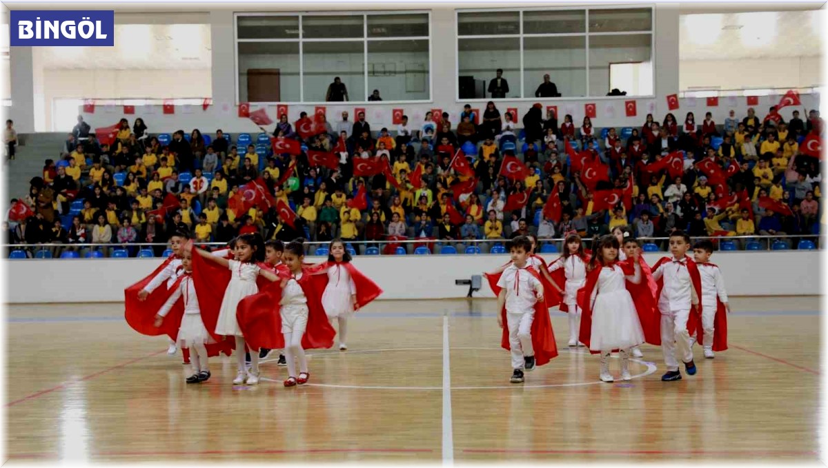 Bingöl'de 23 Nisan Ulusal Egemenlik ve Çocuk Bayramı coşkuyla kutlandı