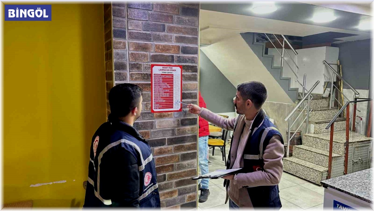 Bingöl'de 26 işletmeye idari para cezası kesildi