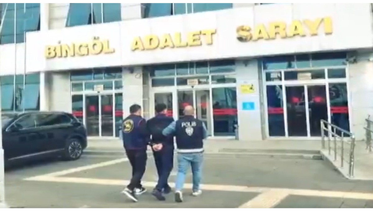 Bingöl'de 33 yıl kesinleşmiş hapis cezası bulanan zanlı yakalandı