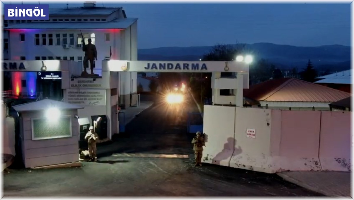 Bingöl'de 36 şüpheliye yönelik 'Kökünü Kurutma Operasyonu'
