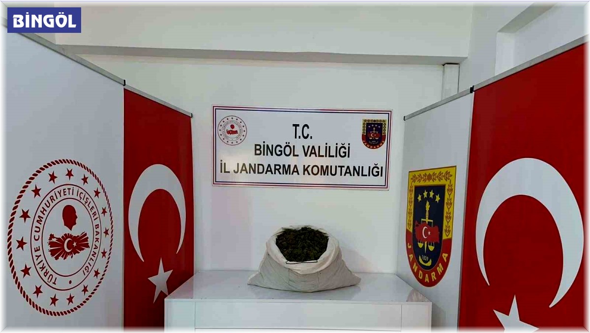Bingöl'de 5 kilo uyuşturucu madde ele geçirildi