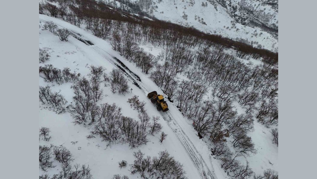 Bingöl'de 77 köy yolu ulaşıma kapandı