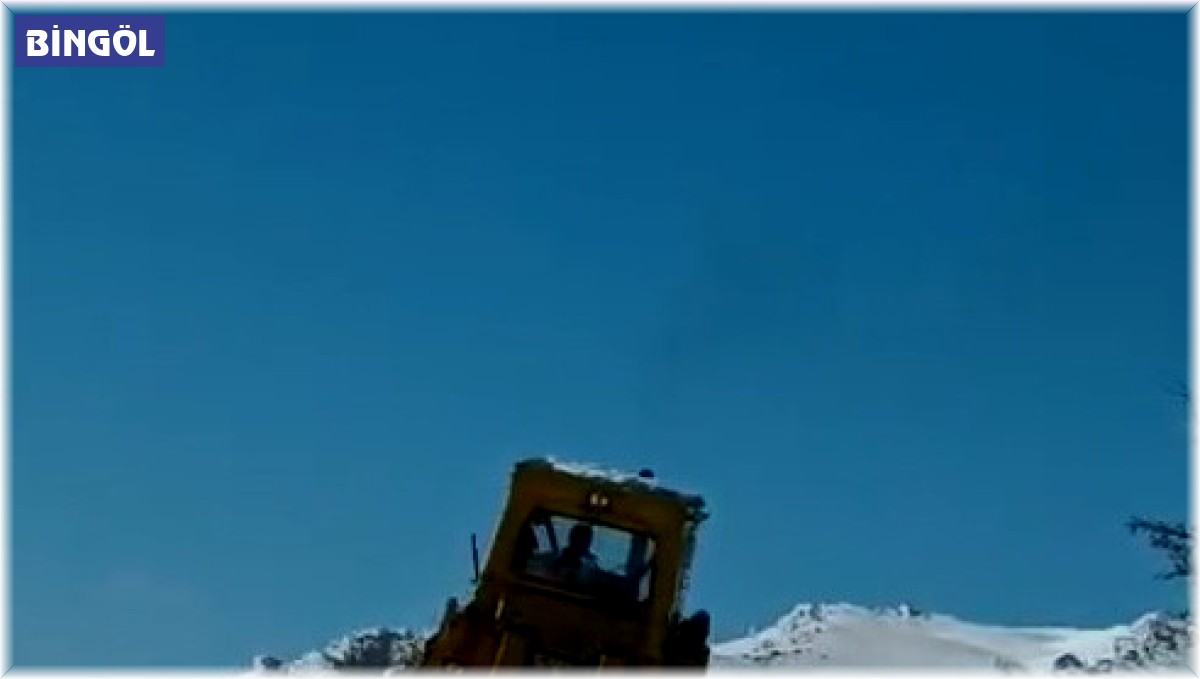 Bingöl'de 78 köy yolu ulaşıma açıldı