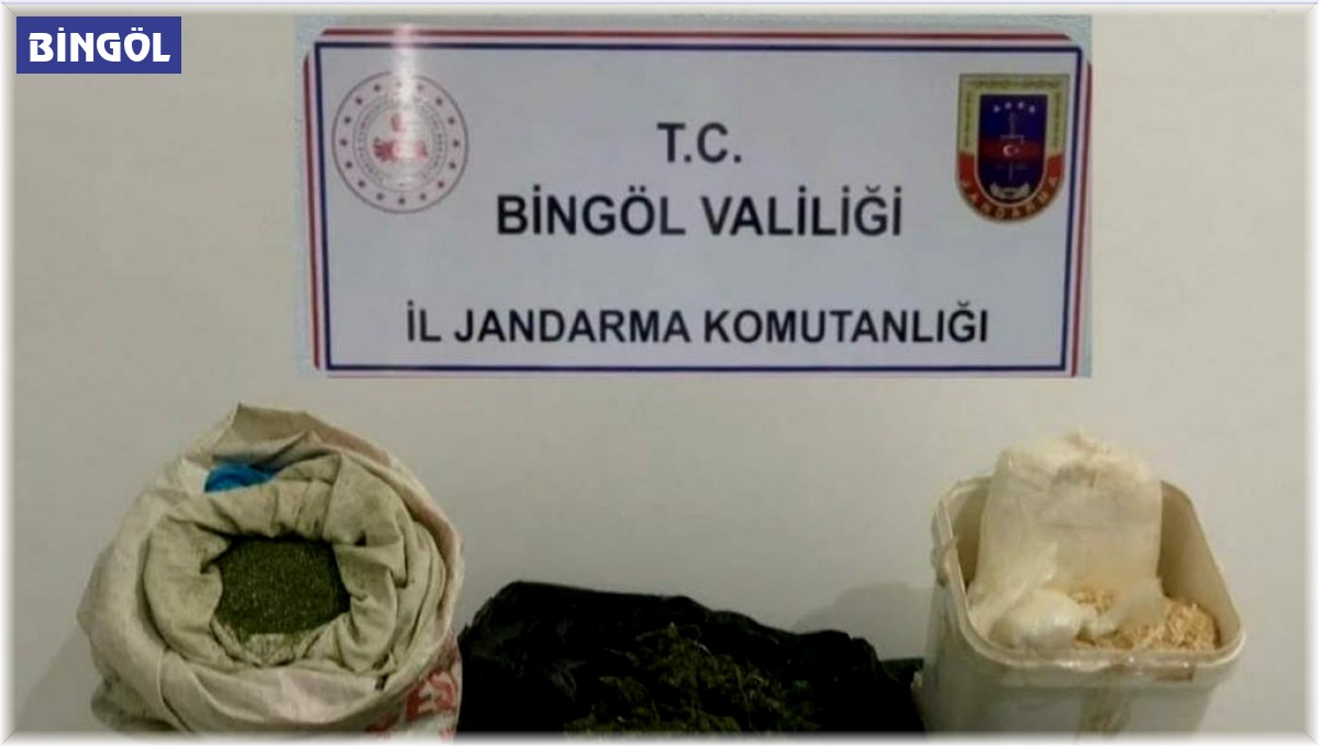 Bingöl'de 9 kilo esrar ele geçirildi