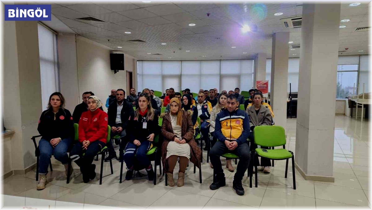 Bingöl'de Acil Sağlık Hizmetleri Haftası kutlandı