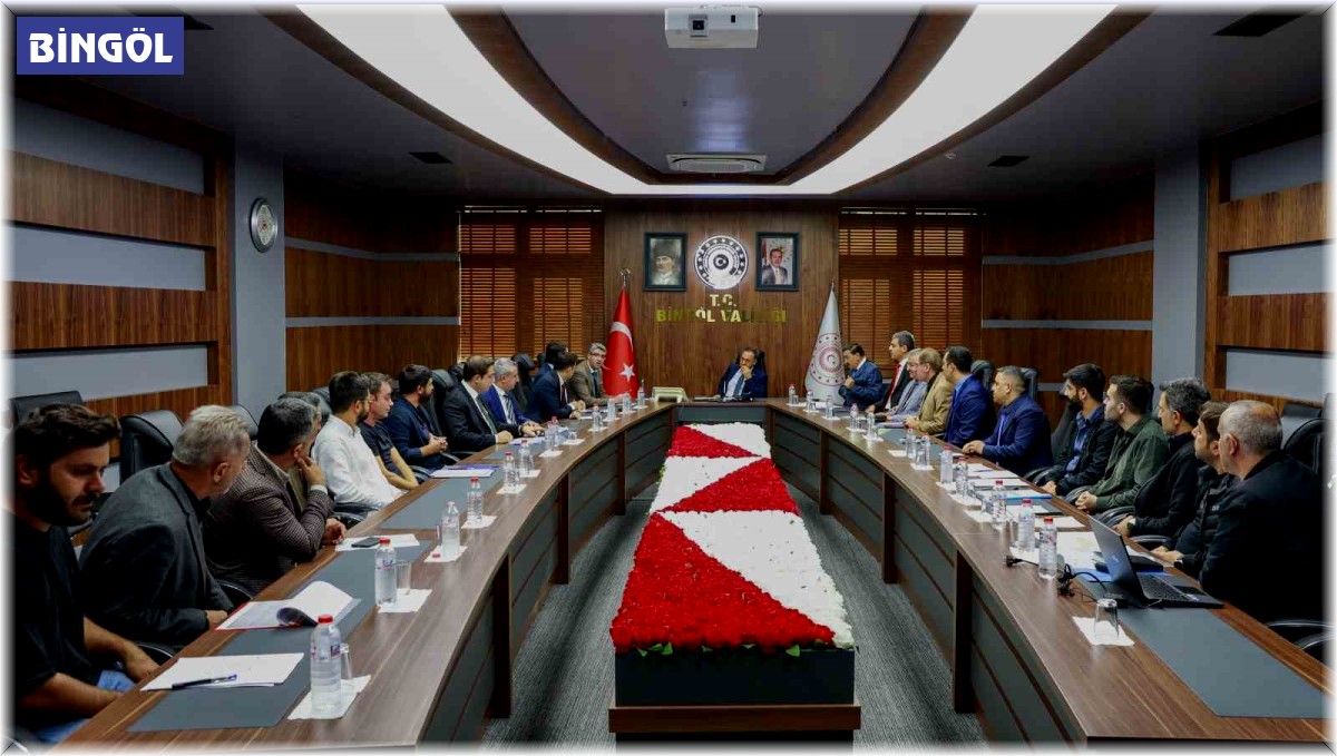 Bingöl'de AFAD değerlendirme toplantısı yapıldı