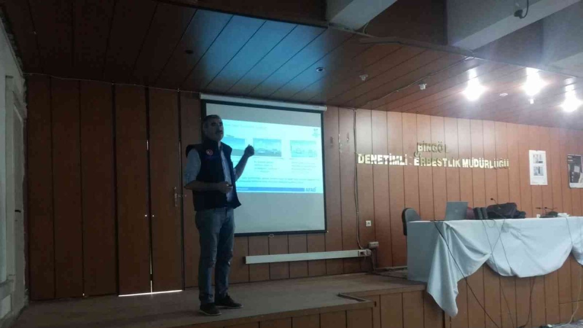 Bingöl'de AFAD'ın eğitimleri devam ediyor
