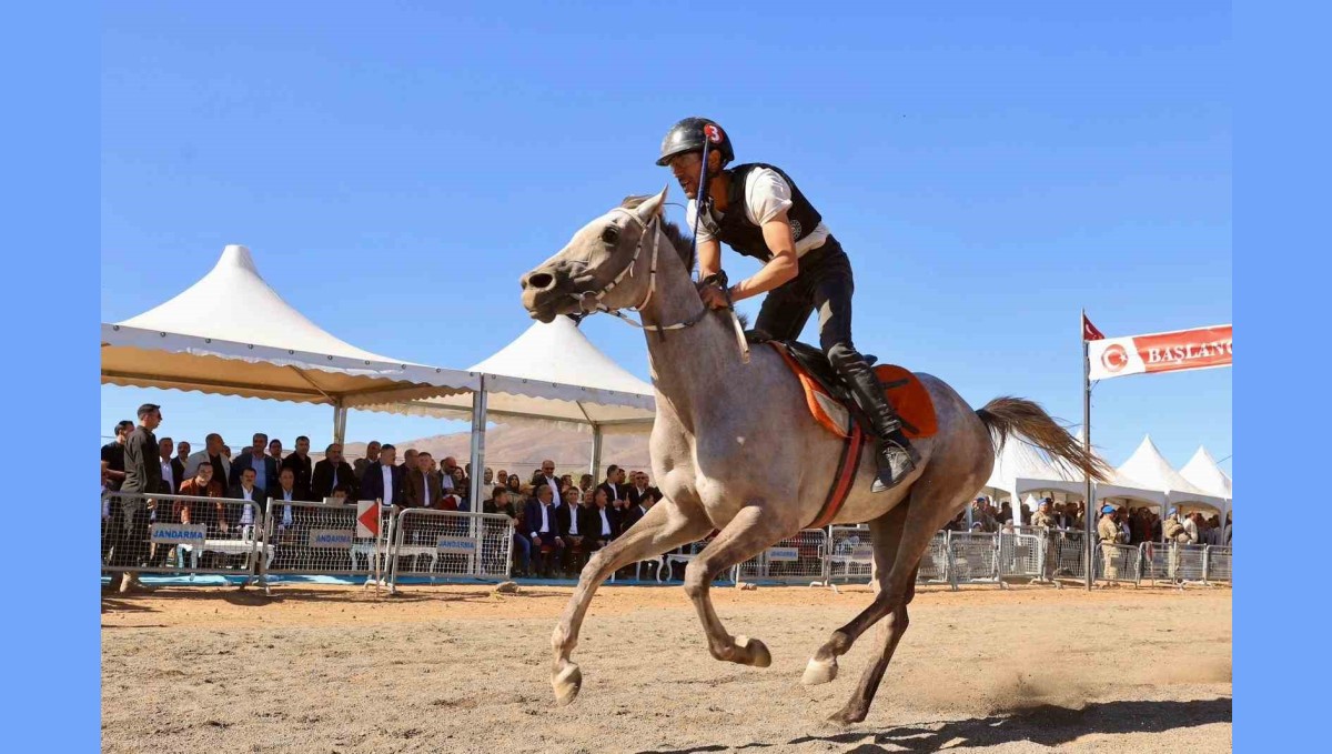 Bingöl'de at yarışları renkli görüntüler oluşturdu