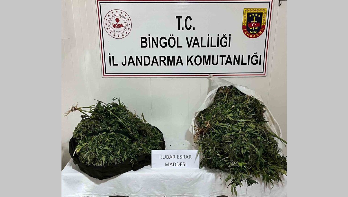 Bingöl'de bagajda ele geçirilen yaklaşık 18 kilogram uyuşturucuya 4 tutuklama