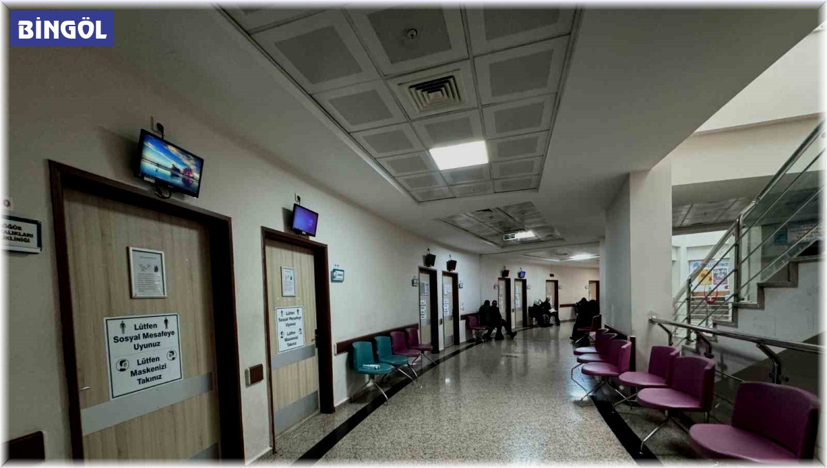 Bingöl'de bazı poliklinikler mesai dışında da hizmet verecek